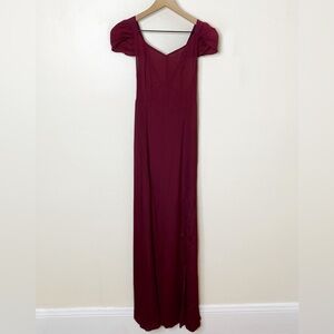 Reformation Dylan Maxi Bridesmaid Formal Dress